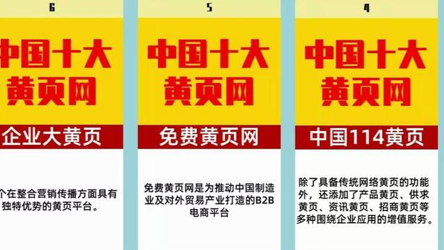 中国最大的十大黄页站免费信息发布平台